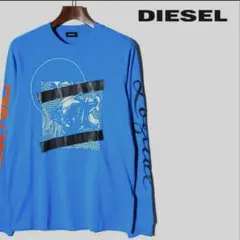 【DIESEL】美品♡長袖Tシャツ グラフィックデザイン 長袖カットソー