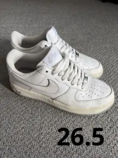 ほ*助様 Nike Air Force 1 ホワイト　グレー　26.5センチ