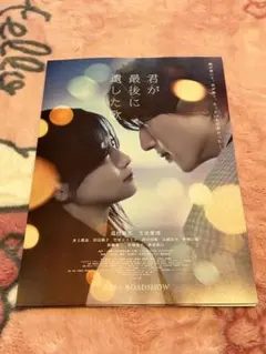 映画 『 君が最後に遺した歌 』の映画チラシ フライヤー 10枚