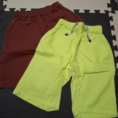 値下げ！140cm　デビロック、ブランシェス　パンツ2点セット
