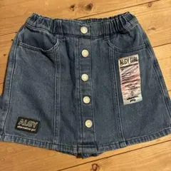 ALGY デニムスカート風 パンツ