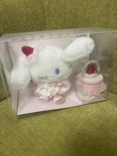 サンリオ シナモロール シナモン ぬいぐるみ&アクセサリーケースセット