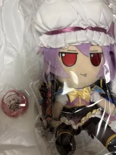 は*ん様 東方Project ふもふもふらん ぬいぐるみ 缶バッジ・ケース付き は*ん様 東方Project ふもふもふらん ぬいぐるみ 缶バッジ・ケース付き