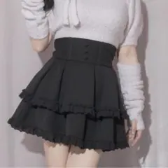 LUMIGNON ルミニョン スカート ブラック - メルカリ
