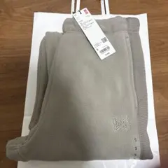 ユニクロ　Needles フリースパンツ S ベージュ