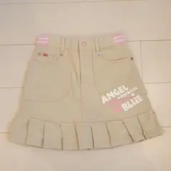 平成女児 Y2K ANGEL BLUE スカート ベージュ プリーツのサムネイル
