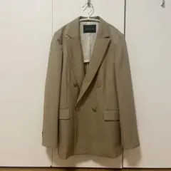 【GREEN LABEL RELAXING】 ベージュ テーラードジャケット