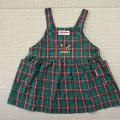 ミキハウス ジャンバースカート 80cm