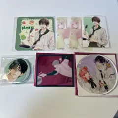 春の嵐とモンスター 南須 迅人 アクリルコースター カフェ 缶バッジ