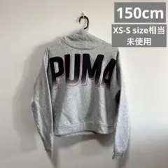 プーマ グレー フード付きスウェットパーカー