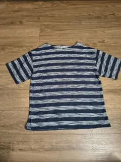 ［FREAK'S STORE］ボーダー Tシャツ ネイビー Lサイズ