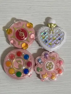 全4種 おジャ魔女どれみ ピリカピリララコンパクトミラー 25th ガチャ