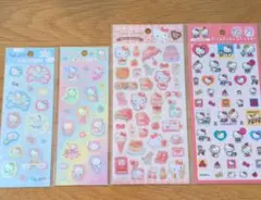 ハローキティ シール 4シートセット