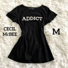 CECIL McBEE 平成ギャル　y2k ピチT マクブリング　ロゴTシャツ