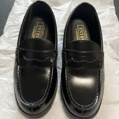 ブラック ローファー　24.0