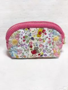 ☆ハンドメイド・パッチワーク・ミニポーチ☆