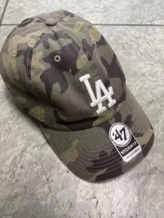 47 Brand LA ドジャース キャップ カモフラージュ