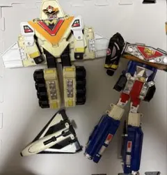 電磁戦隊メガレンジャー 電撃変形 DXメガウインガー 箱あり - メルカリ