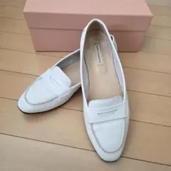 FABIO RUSCONI パンプス 白 39 25.0