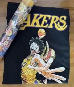 新品 ONE PIECE×NBA LAKERS コラボTシャツ&ルフィ麦わら帽子 ONE PIECE × LAKERS コラボTシャツ & ルフィの麦わら帽子 - メルカリ