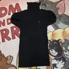 BURBERRY BLUE LABEL シルク混合 半袖ニット