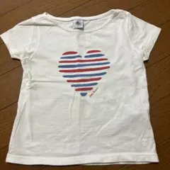 PETIT BATEAU ハート柄 半袖Tシャツのサムネイル