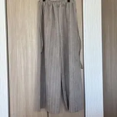 NICE CLAUP グレージュ　キュロット　フリーサイズ