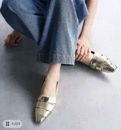 LE TALON フレンチソフトグルカフラットのサムネイル