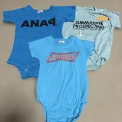 半袖カバーオール　ロンパース