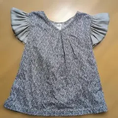 花柄フリル袖ワンピース 130cm