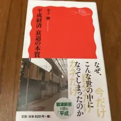 平成経済 衰退の本質