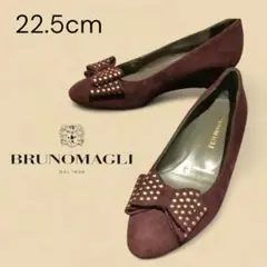 スウェード パンプス