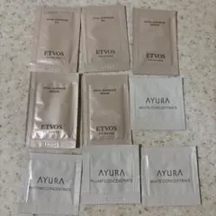 ETVOSとアユーラサンプルセット