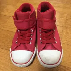 19㎝　コンバース ALL STAR 赤　ハイカット