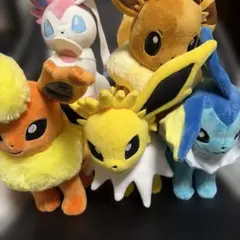 ポケモン ぬいぐるみ ブイズ　2021 ポケモンセンターオリジナル　おまけ付き