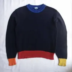 イングランド製 Paul Smith JEANS マルチカラー コットンニットのサムネイル