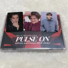 TREASURE アサヒ PULSE ON 京セラ blu-ray トレカ