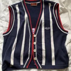 ellesse ゴルフ ベスト M ネイビー