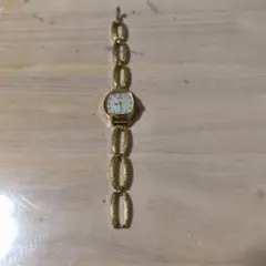 CITIZEN ゴールド アナログ手巻き時計