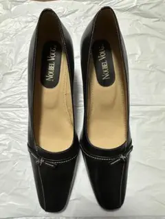 Nouvel Vogue ブラック パンプス 24.5cm