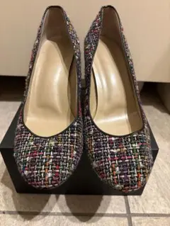 スエード パンプス