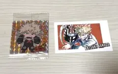 ヒロアカ 爆豪勝己 ウエハース ステッカー Ani-Artイラストカード