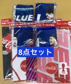 KIRIN サッカー日本代表応援　プリントタオル　晴れ風タオル　コカコーラのサムネイル