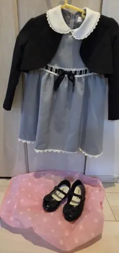 フォーマルワンピース ボレロ petit main靴セット　120cm