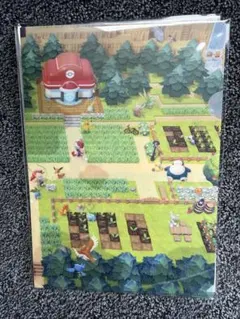 新品　A4クリアファイル2枚セット ぽこ あ ポケモン ポケモンセンター 限定