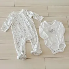 H&M くまのプーさん　ロンパース 肌着　セット