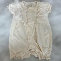 オーガニックコットンロンパース 50-60