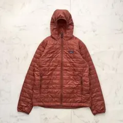 極美品 パタゴニア 2024年製 ナノパフフーディ プリマロフト BURR L