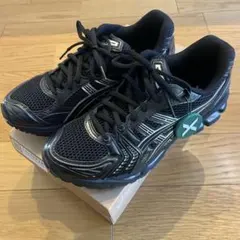 asics Gel kayano black pure silver 25.5