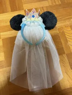 ディズニー カチューシャ ベール付き ティアラ